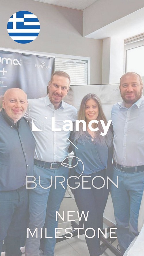 Συνεργασία Lancy x Burgeon Biotechnology